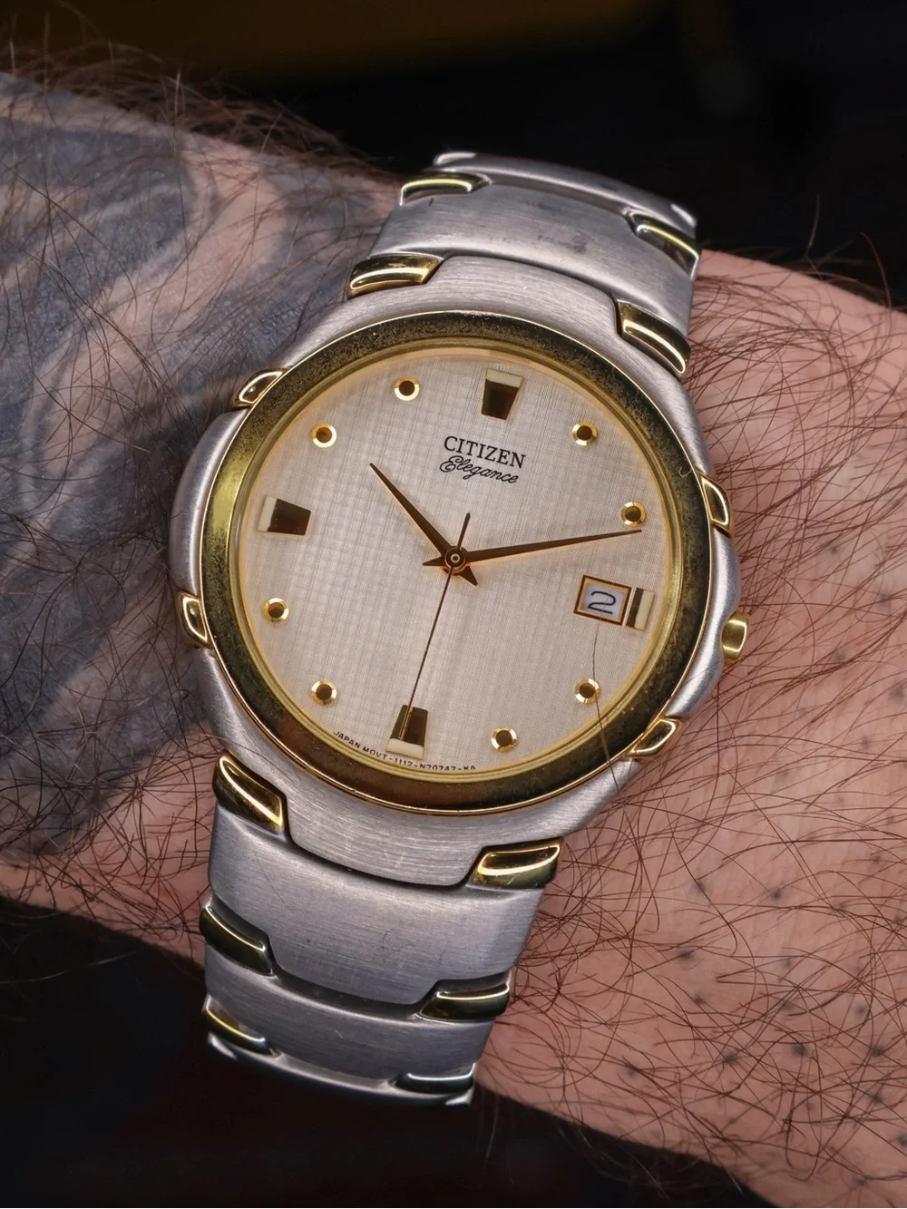 Citizen Two-Tone Silver and Gold Men’s Dress/Sport Watch